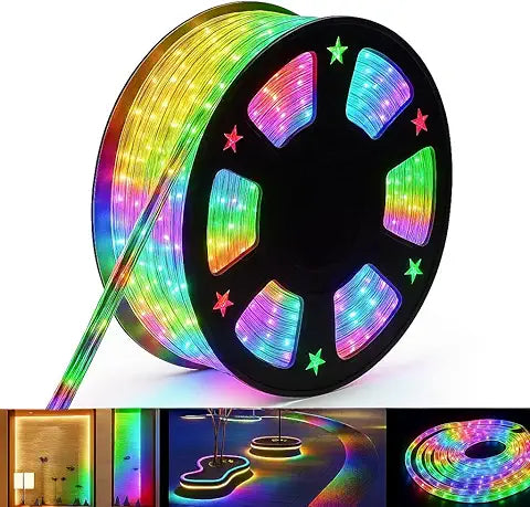 RGB LED Strip Light – 5M | Remote Control | High Brightness