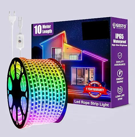 RGB LED Strip Light – 5M | Remote Control | High Brightness